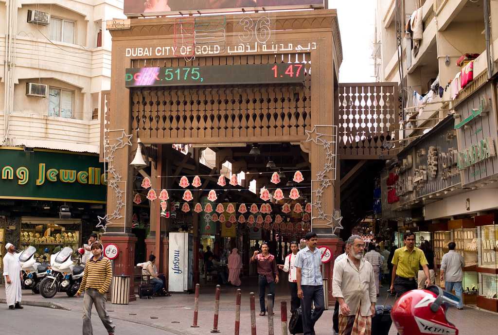 بازار طلا در دبی