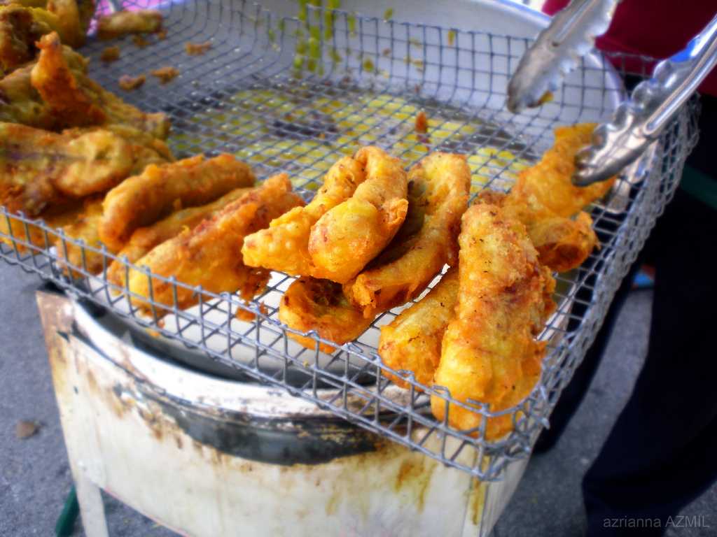 پیسانگ گورنگ، غذای مالزی