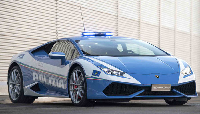 ماشین پلیس ایتالیا